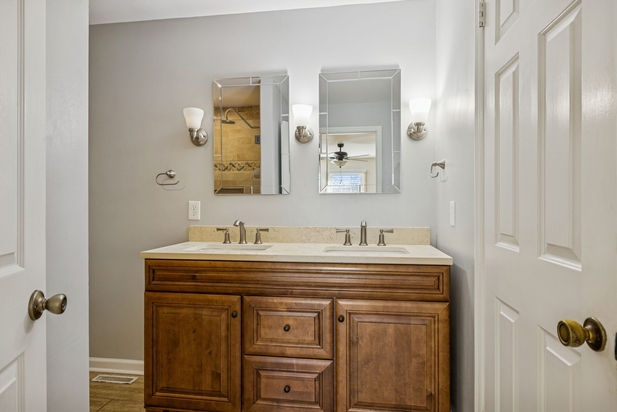2234 Isaac Lane Franklin, TN 37064 - Photo 44 of 92 a bathroom with a sink and a mirror