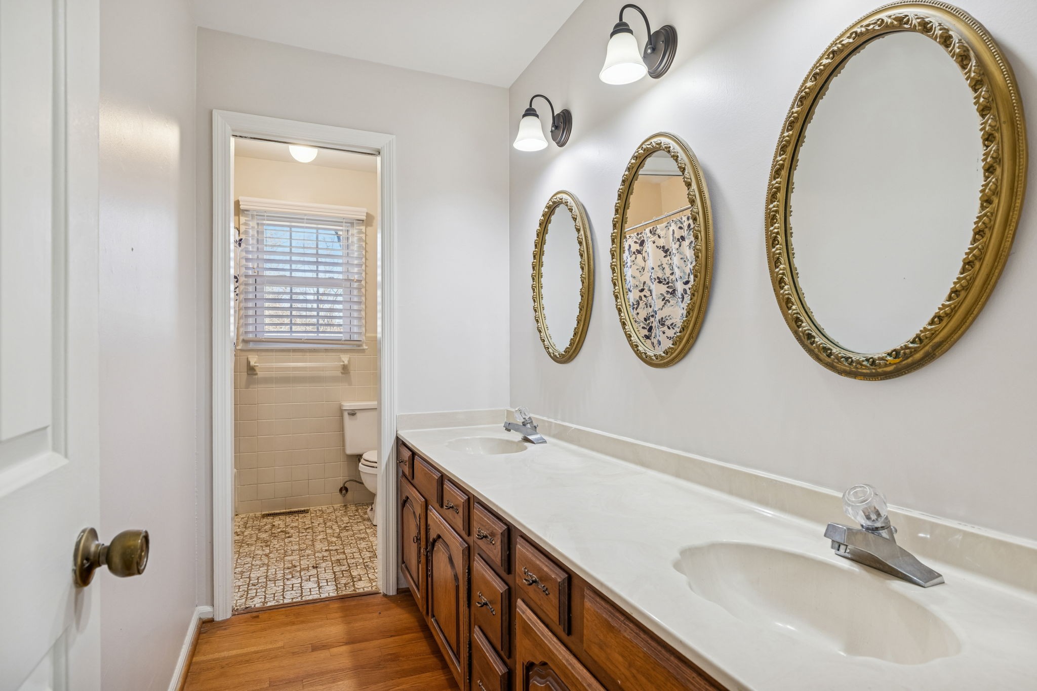 2234 Isaac Lane Franklin, TN 37064 - Photo 49 of 92 a bathroom with a sink and a mirror