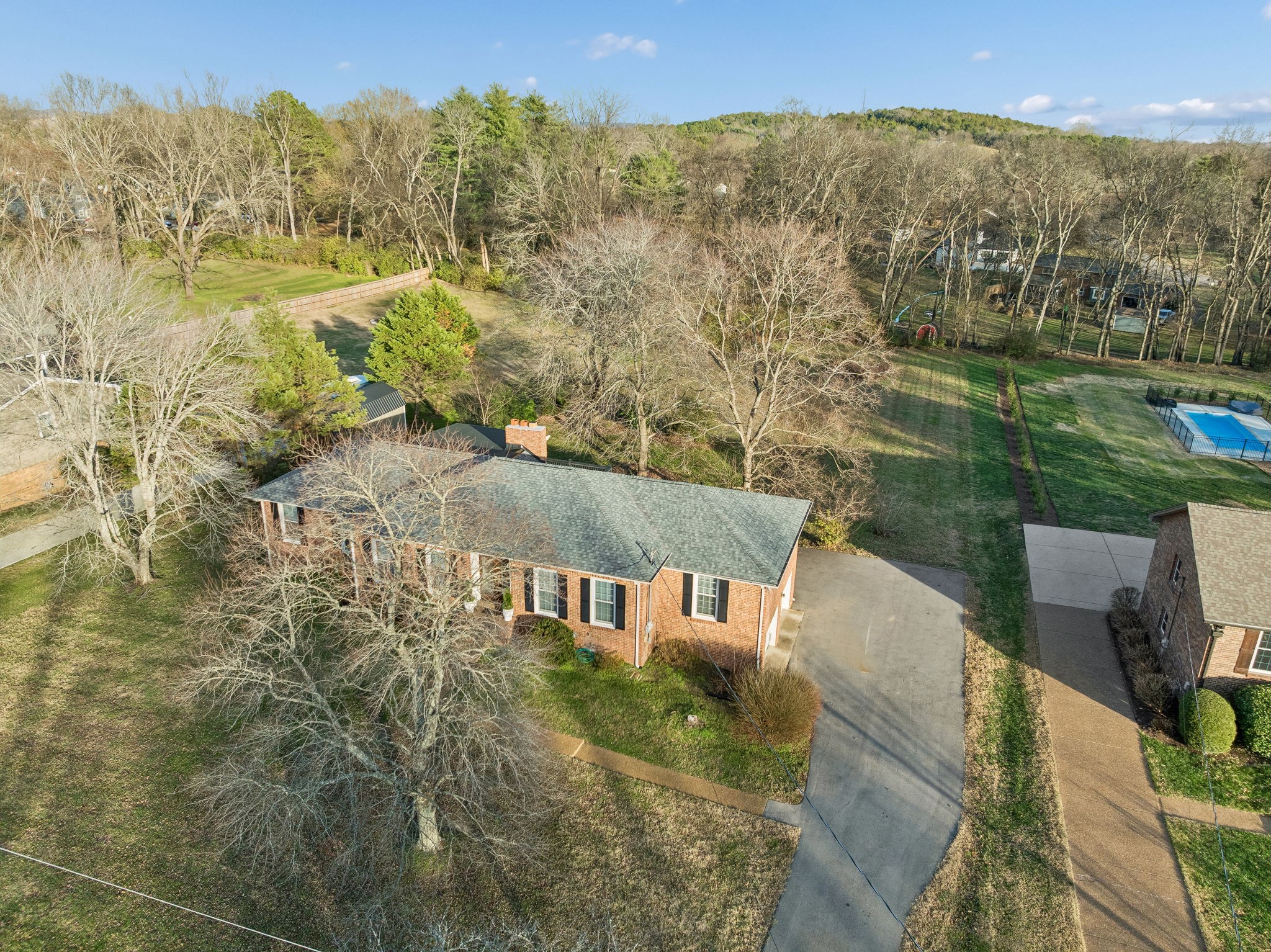 2234 Isaac Lane Franklin, TN 37064 - Photo 78 of 92 a view of a lake with a mountain in the background