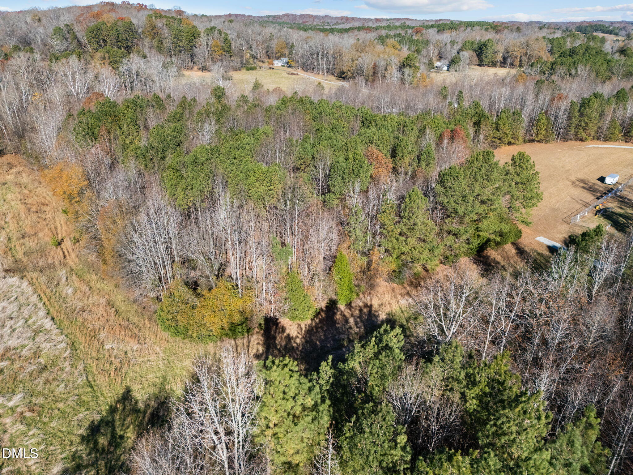 7884 South Lowell Road Bahama, NC 27503 - Photo 12 of 12 a view of a lush green field with lots of bushes