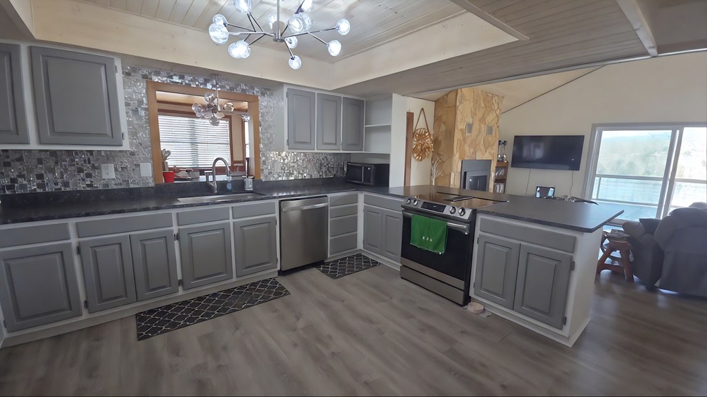 2684 Hidden Valley Road Hiawassee, GA 30546 - Photo 8 of 68 basement deck view