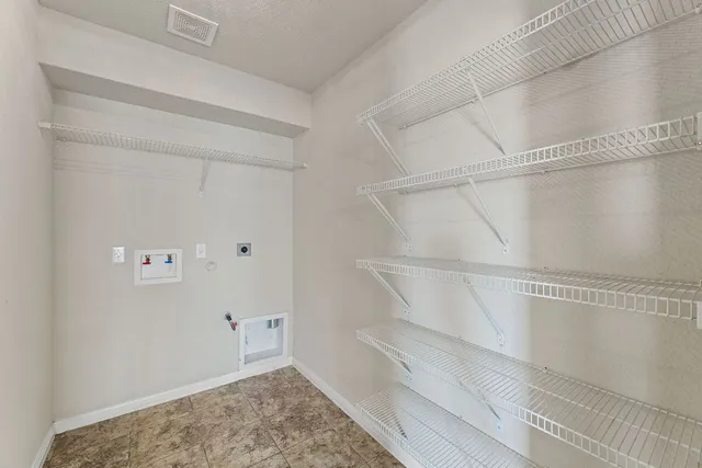 a view of walk in closet