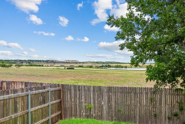 a view of a city and ocean view