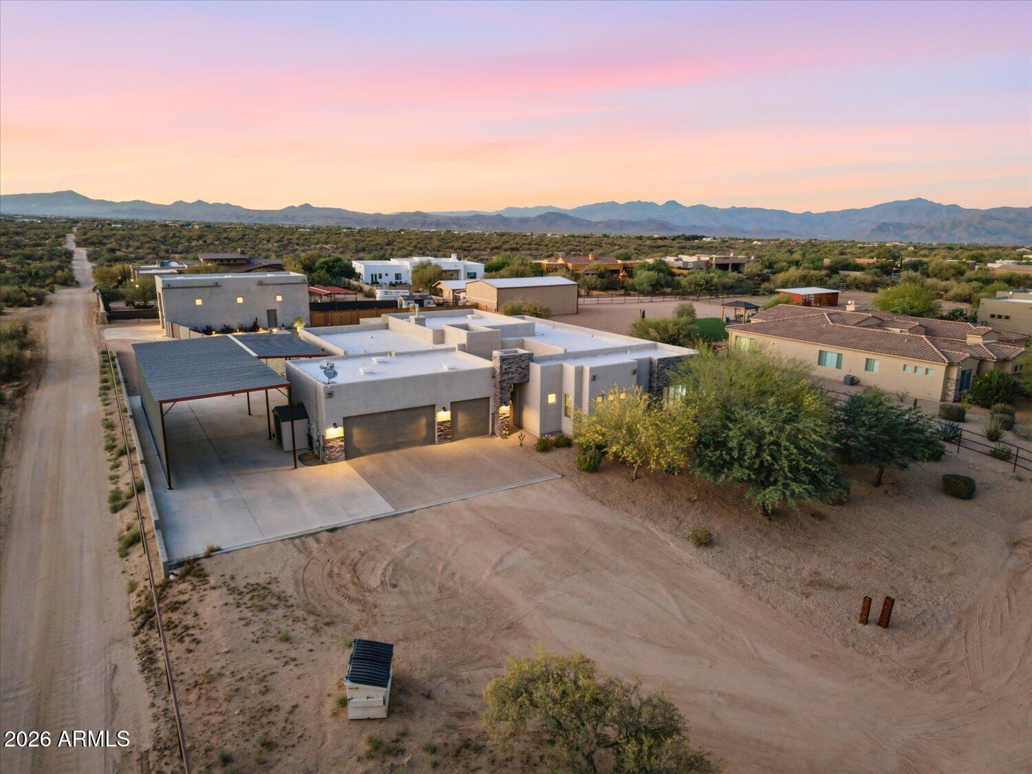 13810 East Red Bird Road Scottsdale, AZ 85262 - Photo 17 of 69 Road to your home.