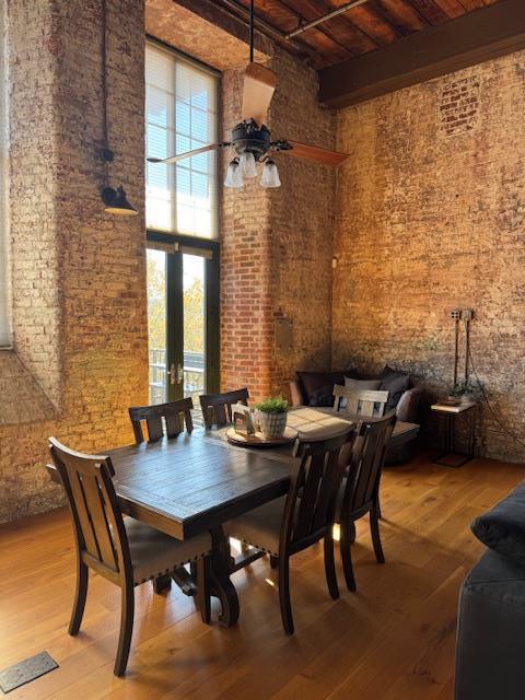 1201 Front Avenue, Unit 203 Columbus, GA 31901 - Photo 14 of 54 a view of a dining room with furniture and window