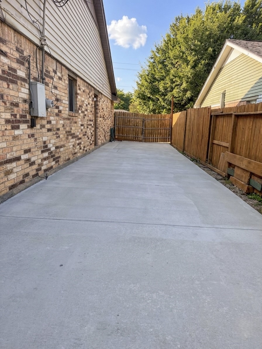 2203 South Houston Road Pasadena, TX 77502 - Photo 15 of 18 Extra side driveway. Perfect for RV or just extra parking.