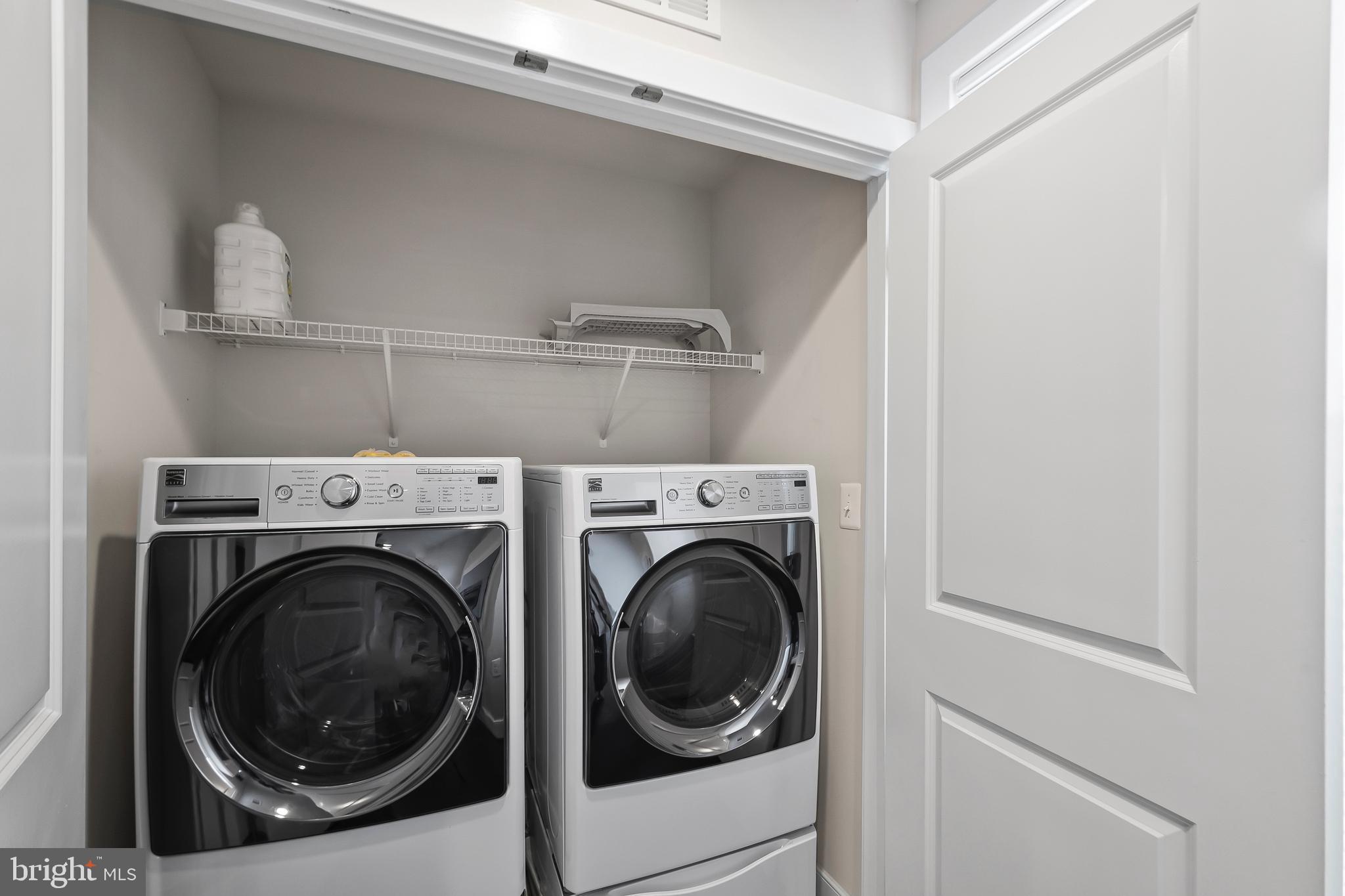 1417 Van Valkenburgh Lane Alexandria, VA 22301 - Photo 36 of 45 a utility room with dryer and washer