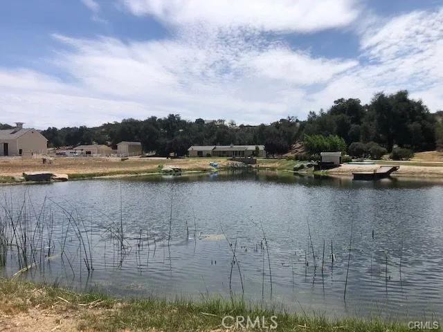 a view of lake with mountain