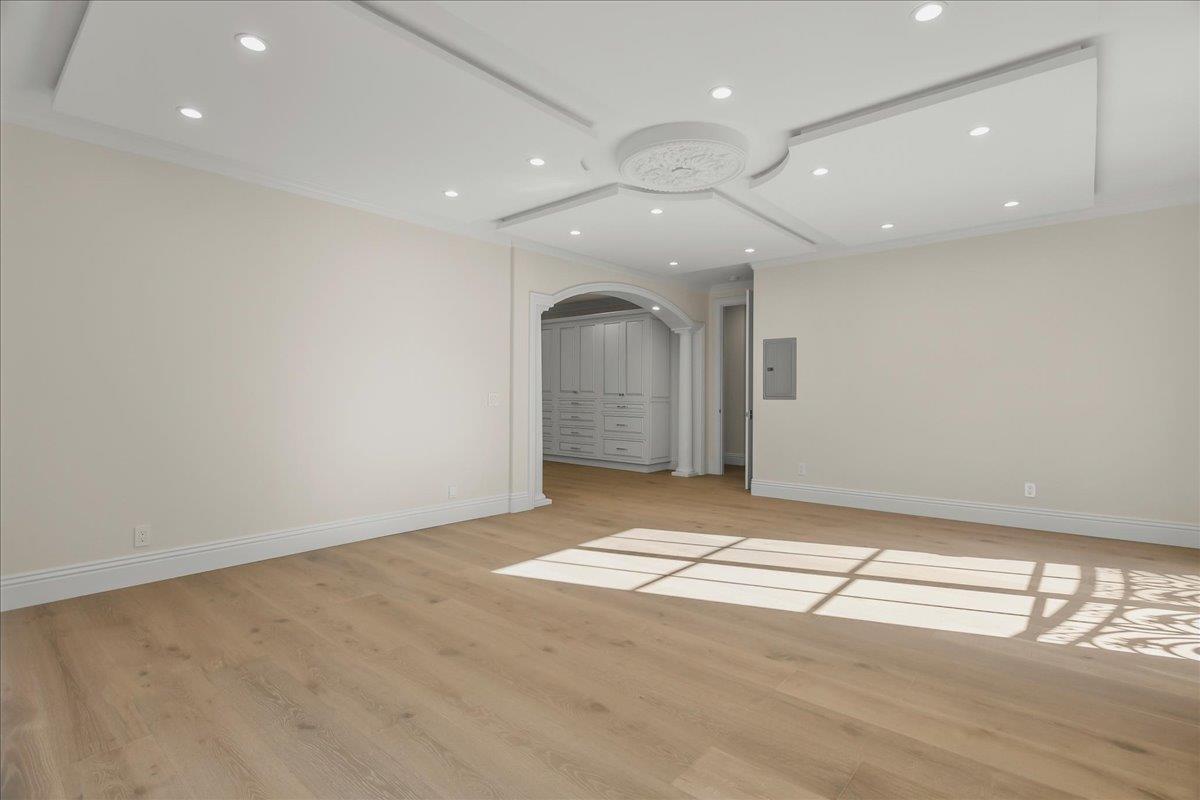 18911 Decatur Road Los Gatos, CA 95030 - Photo 67 of 143 an empty room with wooden floor and windows