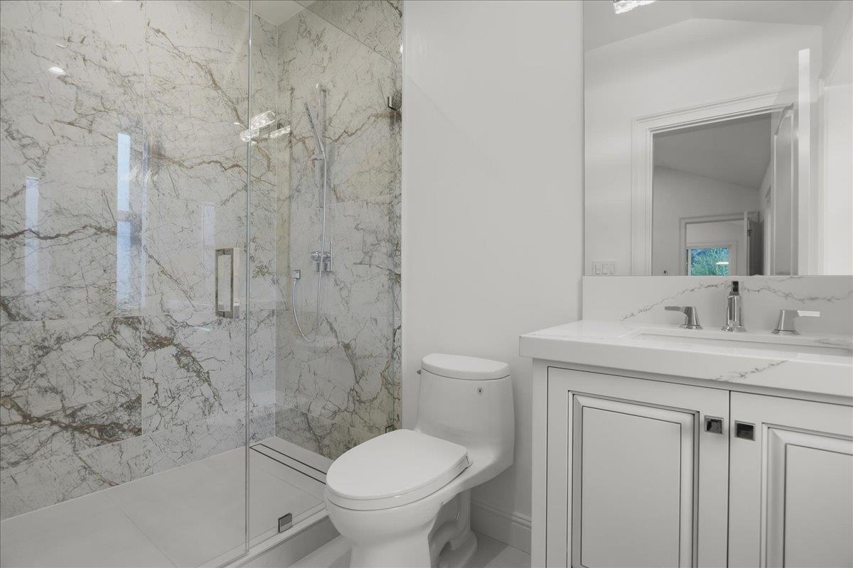 18911 Decatur Road Los Gatos, CA 95030 - Photo 94 of 143 a bathroom with a sink toilet and shower