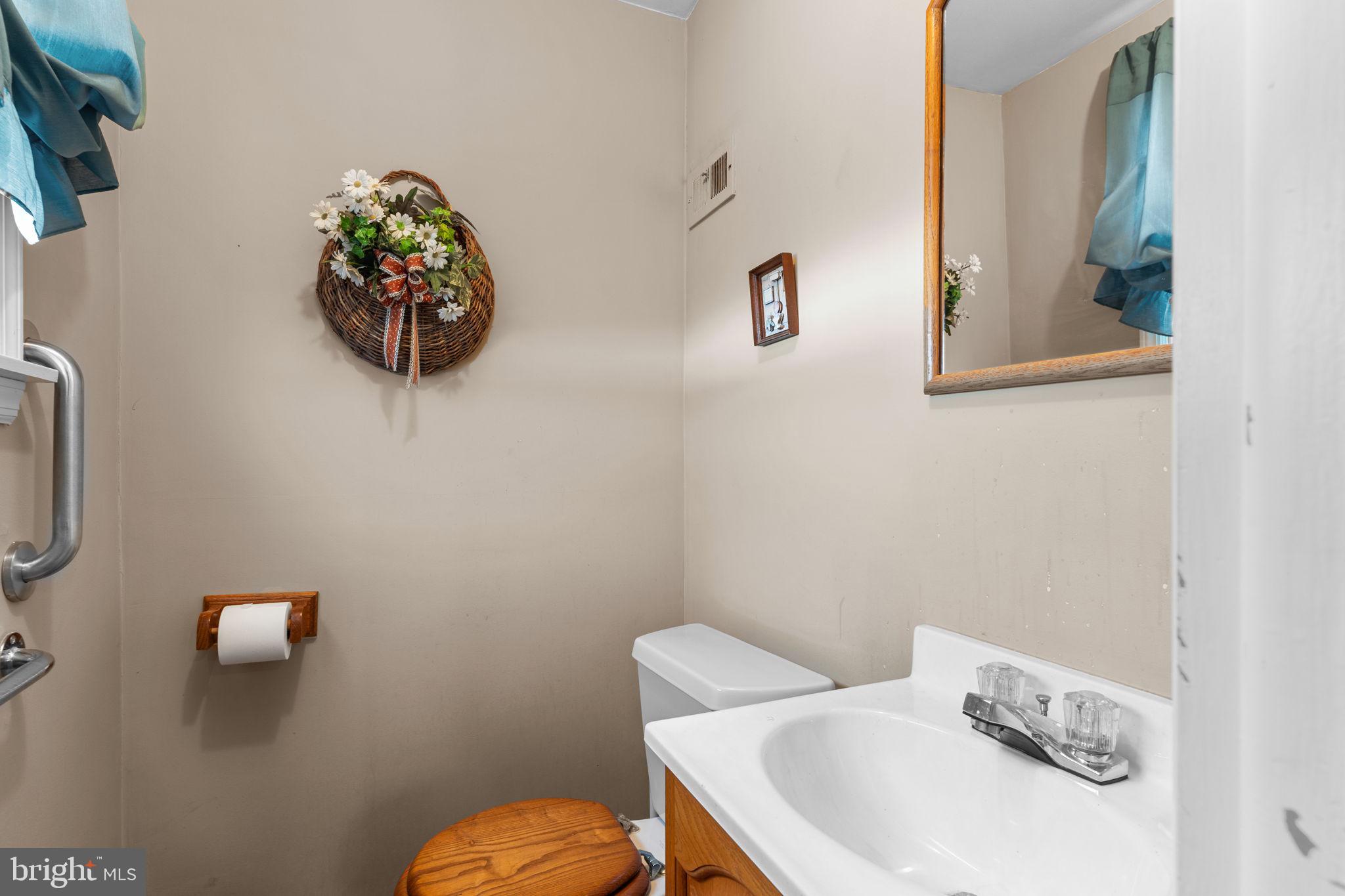 1001 Birch Road Warminster, PA 18974 - Photo 18 of 29 a bathroom with a sink and a mirror