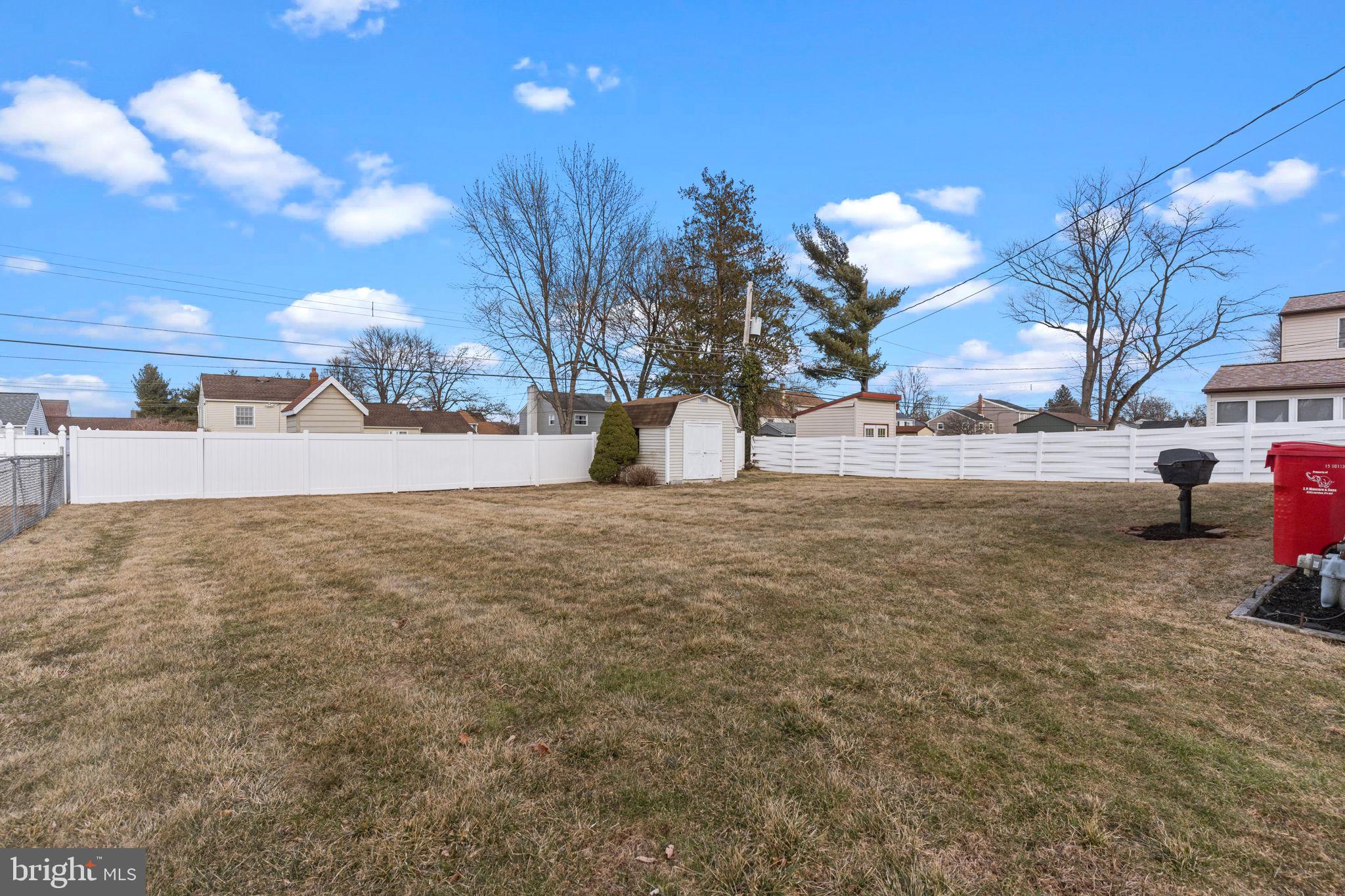 1001 Birch Road Warminster, PA 18974 - Photo 25 of 29 a view of back yard of the house