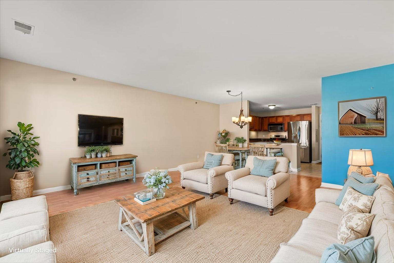 316 56th Street, Unit 207 Kenosha, WI 53140 - Photo 1 of 1 Staged Living room