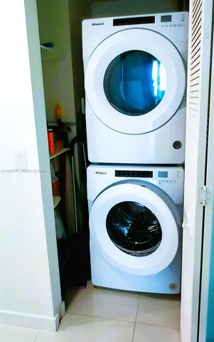 a view of washer and dryer