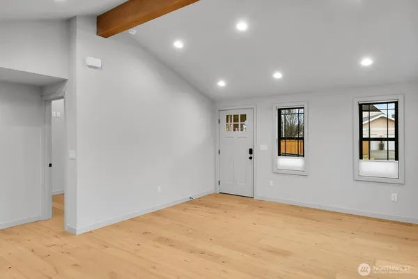 a view of empty room