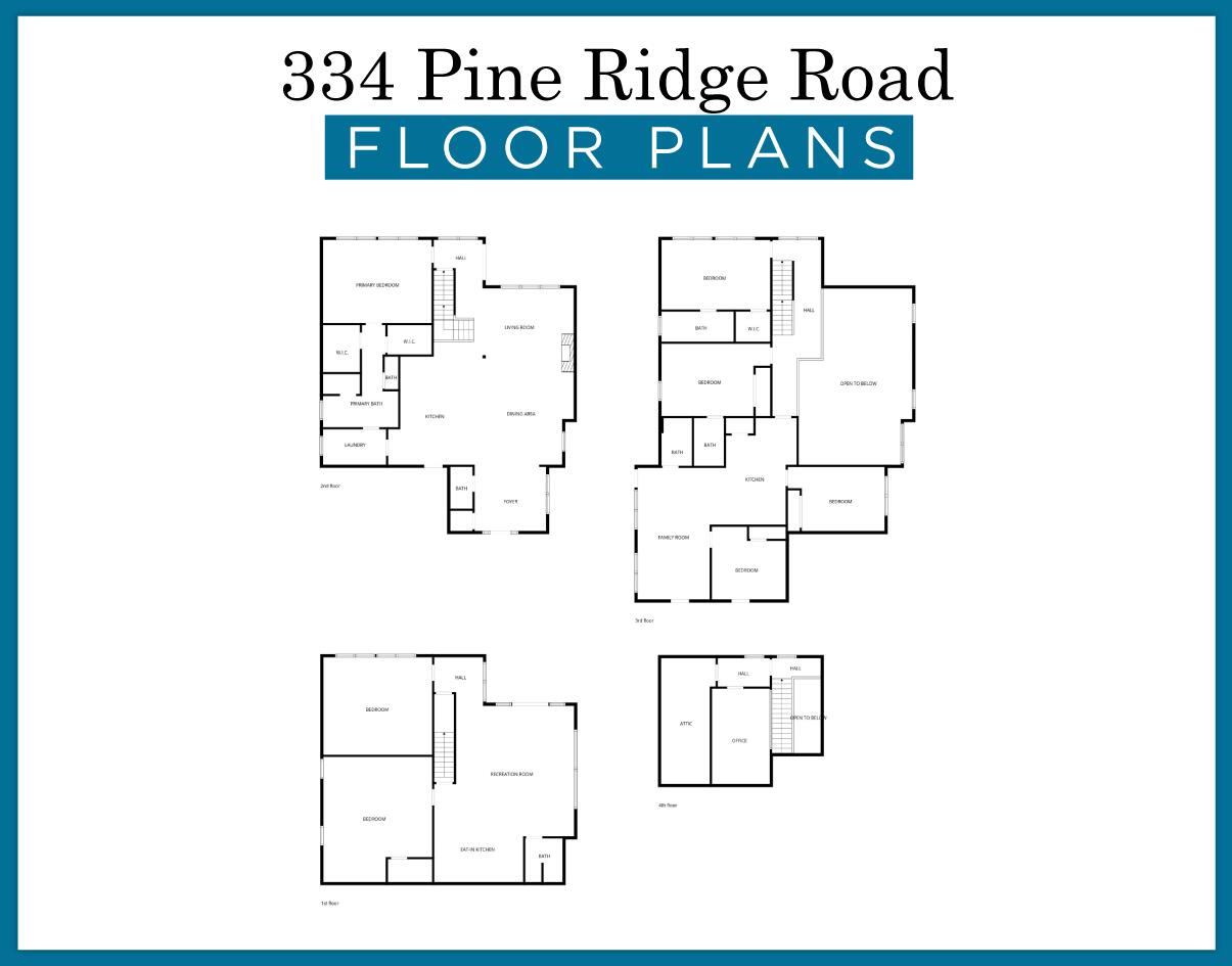 334 Pine Ridge Road Chattanooga, TN 37405 - Photo 65 of 69 All-Floor-Floorplan