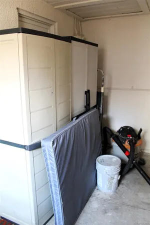 a view of a small space