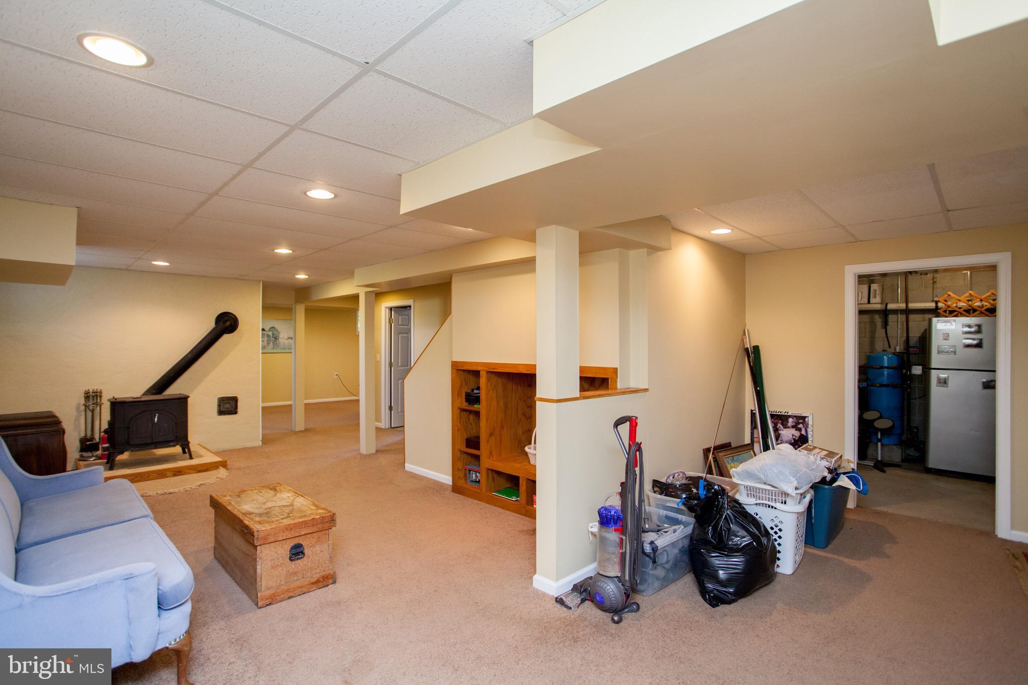 295 Pennington Harbourton Road Pennington, NJ 08534 - Photo 40 of 46 Finished Basement leading to storage area