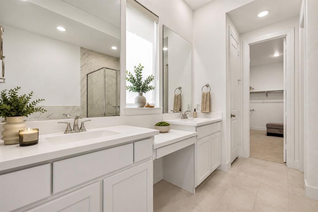 1616 Lazio Road Fate, TX 75087 - Photo 13 of 37 PRIMARY DOUBLE SINK AND VANITY