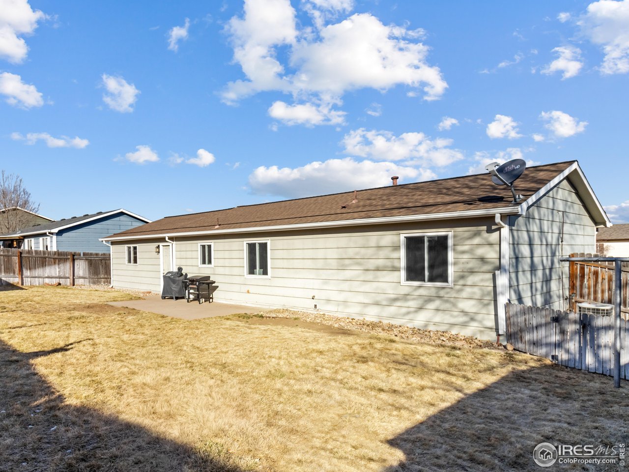 4610 Homestead Court Greeley, CO 80634 - Photo 17 of 18 a house view with a outdoor space