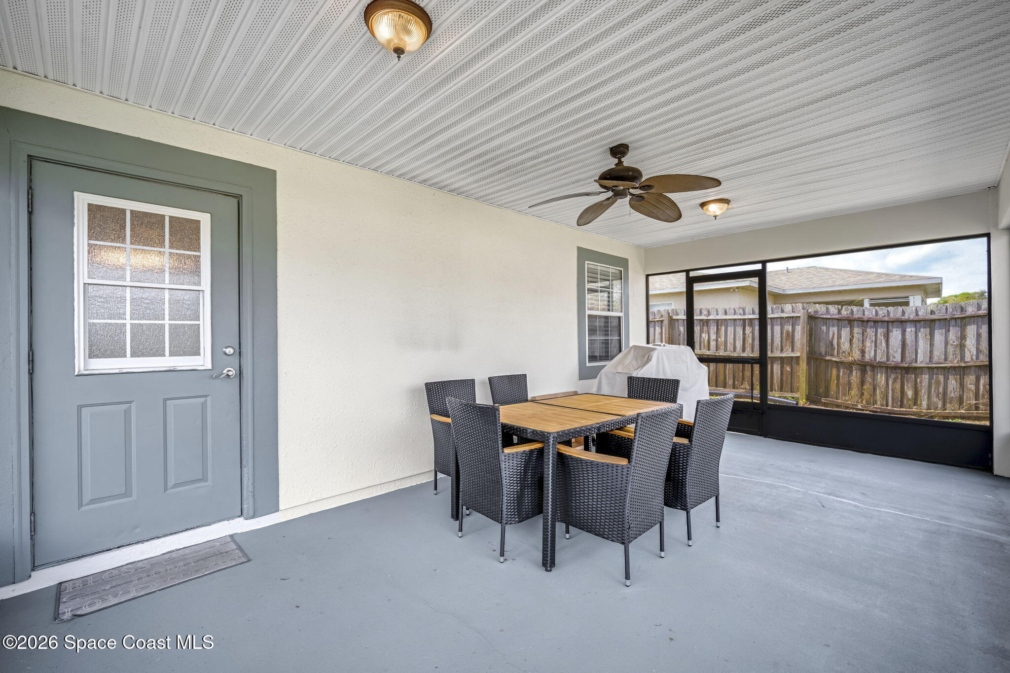 3404 Kilbee Street Mims, FL 32754 - Photo 23 of 30 a dining room with furniture and window