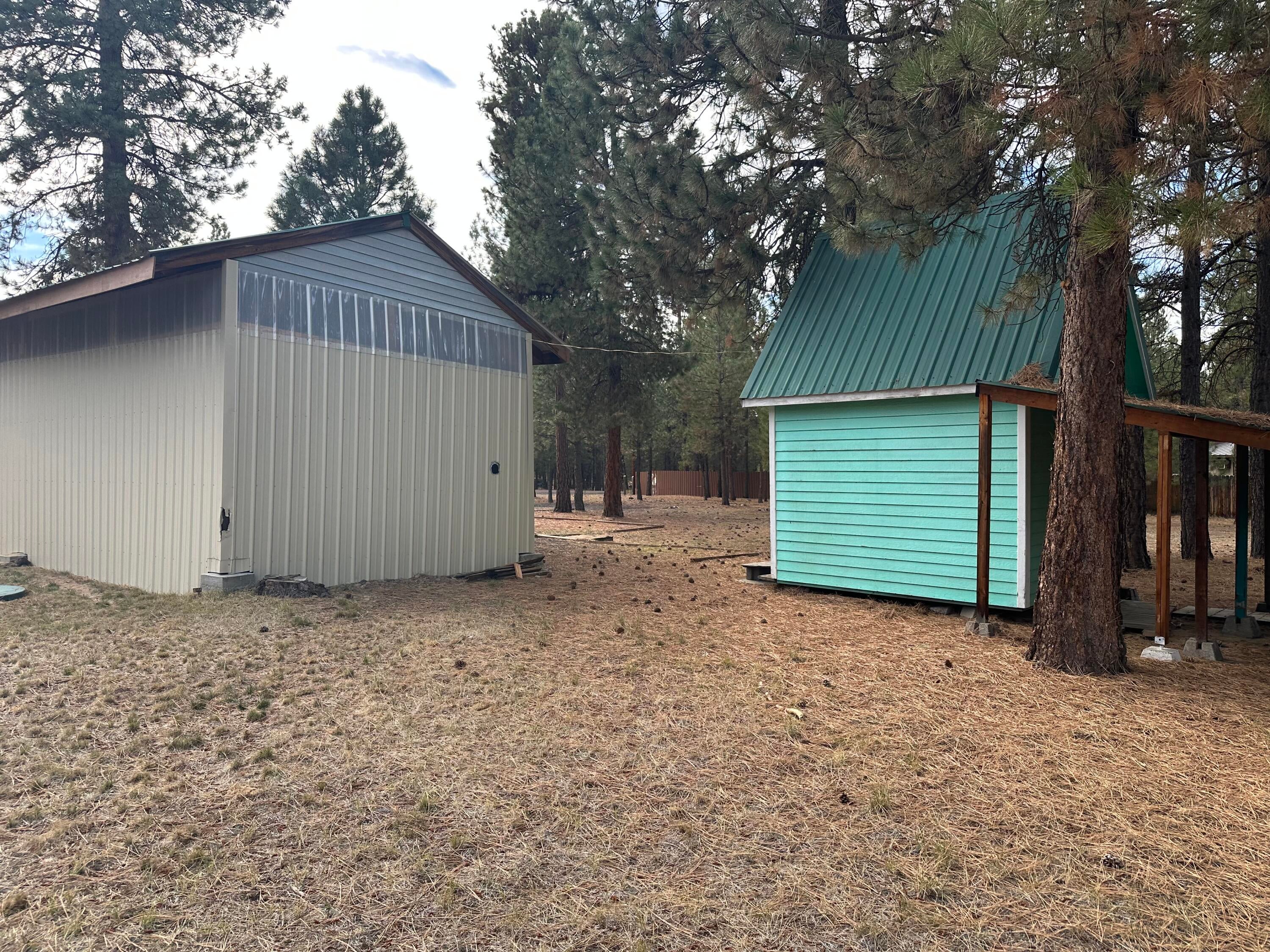 17672 Randy Court La Pine, OR 97739 - Photo 17 of 20 Back of shop and storage shed