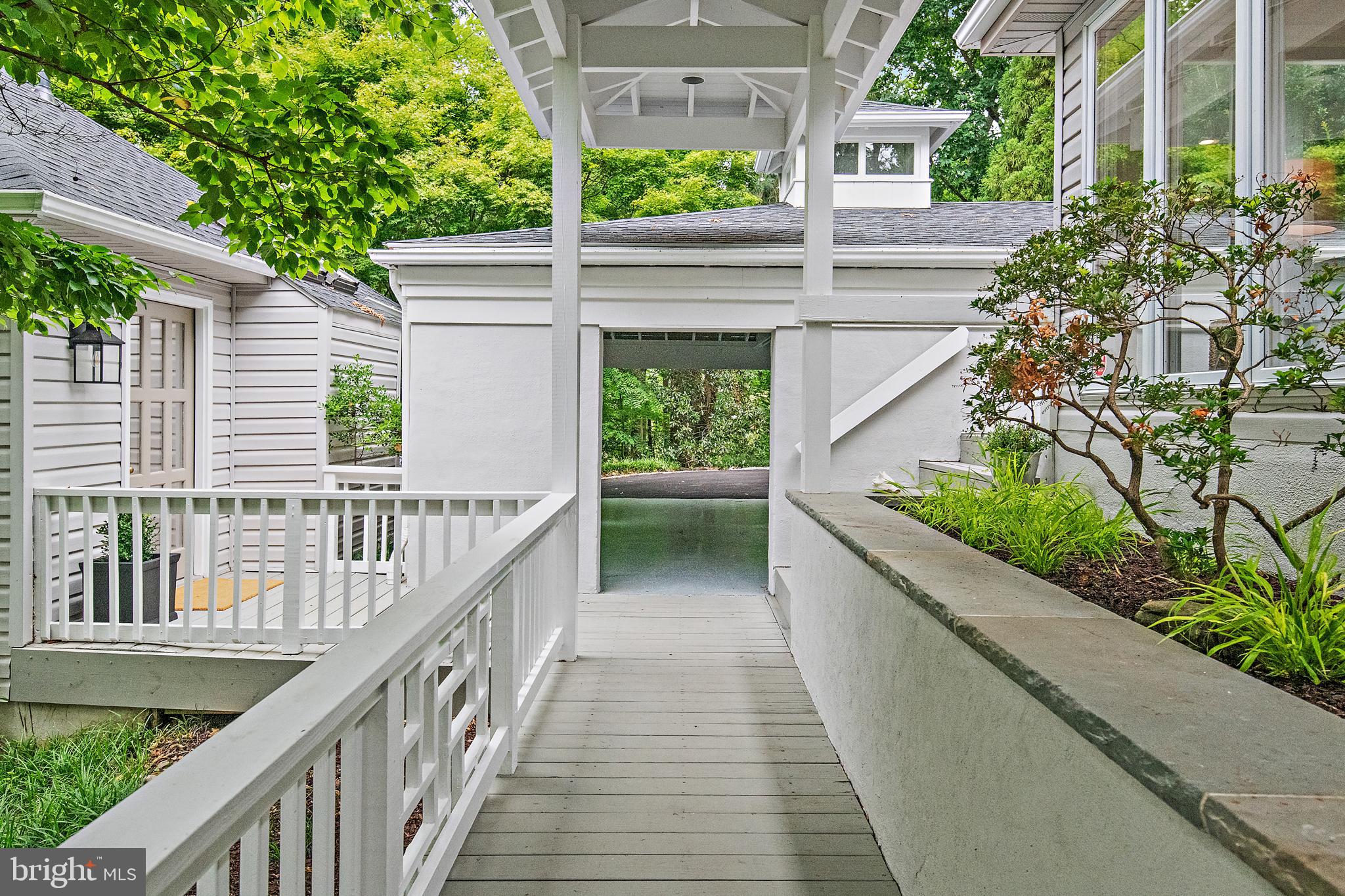 631 Stillwater Road Gibson Island, MD 21056 - Photo 42 of 47 Covered walkway to carport