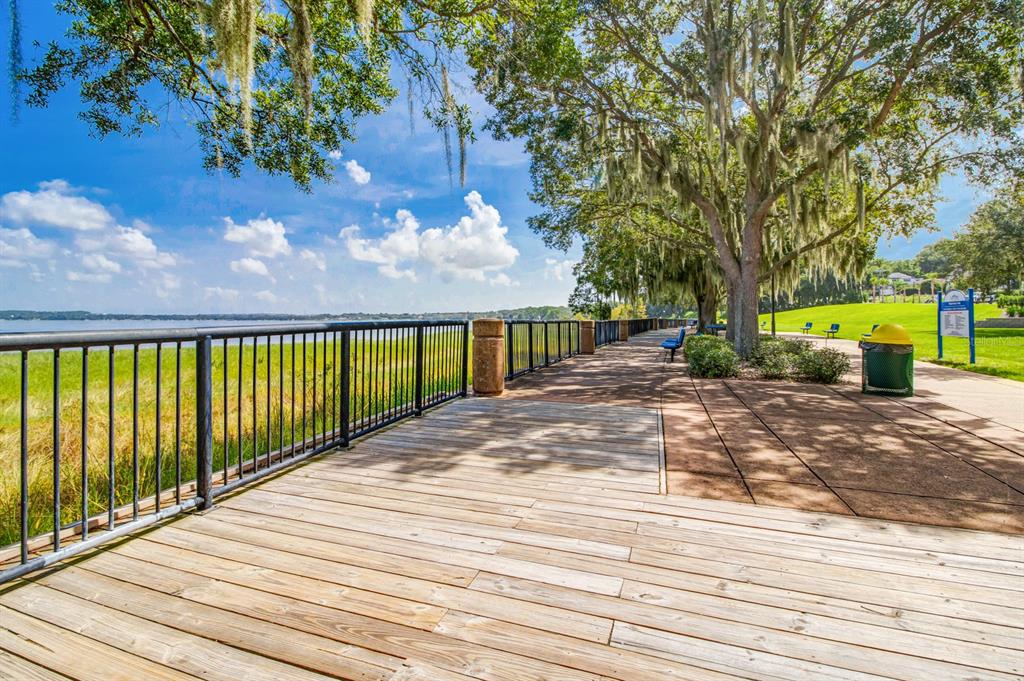 11748 Constance Way Clermont, FL 34711 - Photo 37 of 45 a view of swimming pool with wooden deck