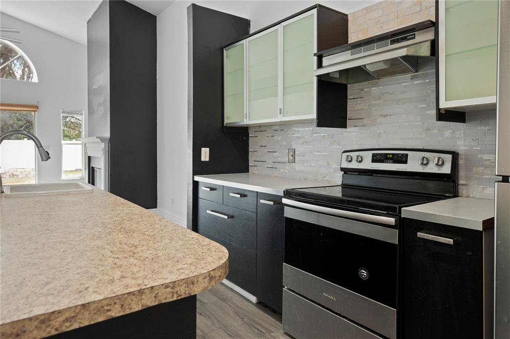 11748 Constance Way Clermont, FL 34711 - Photo 6 of 45 a kitchen with a stove and a kitchen counter top