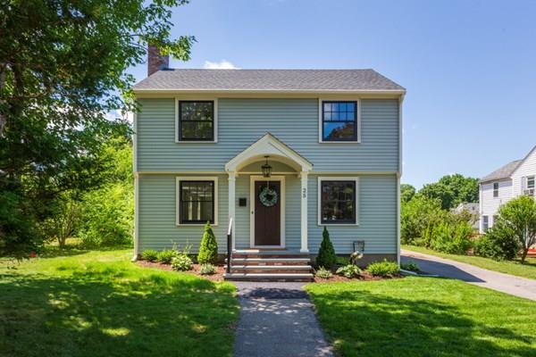 25 Magnolia Road Milton, MA 02186 - Photo 1 of 28 a view of a house with yard and plants