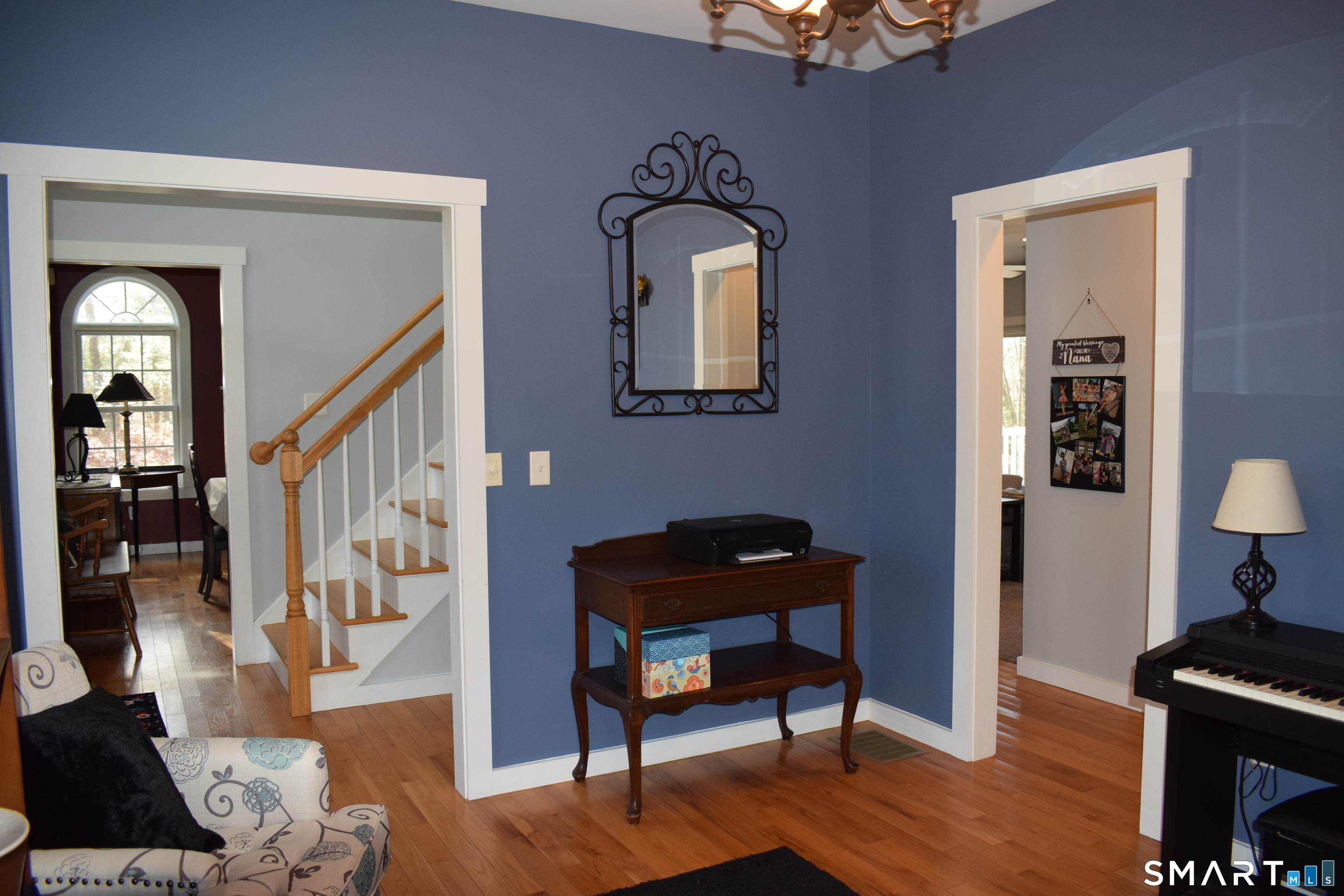 135 Scotland Road Sprague, CT 06330 - Photo 18 of 38 1ST FLOOR DEN AND ENTRANCE VIEW