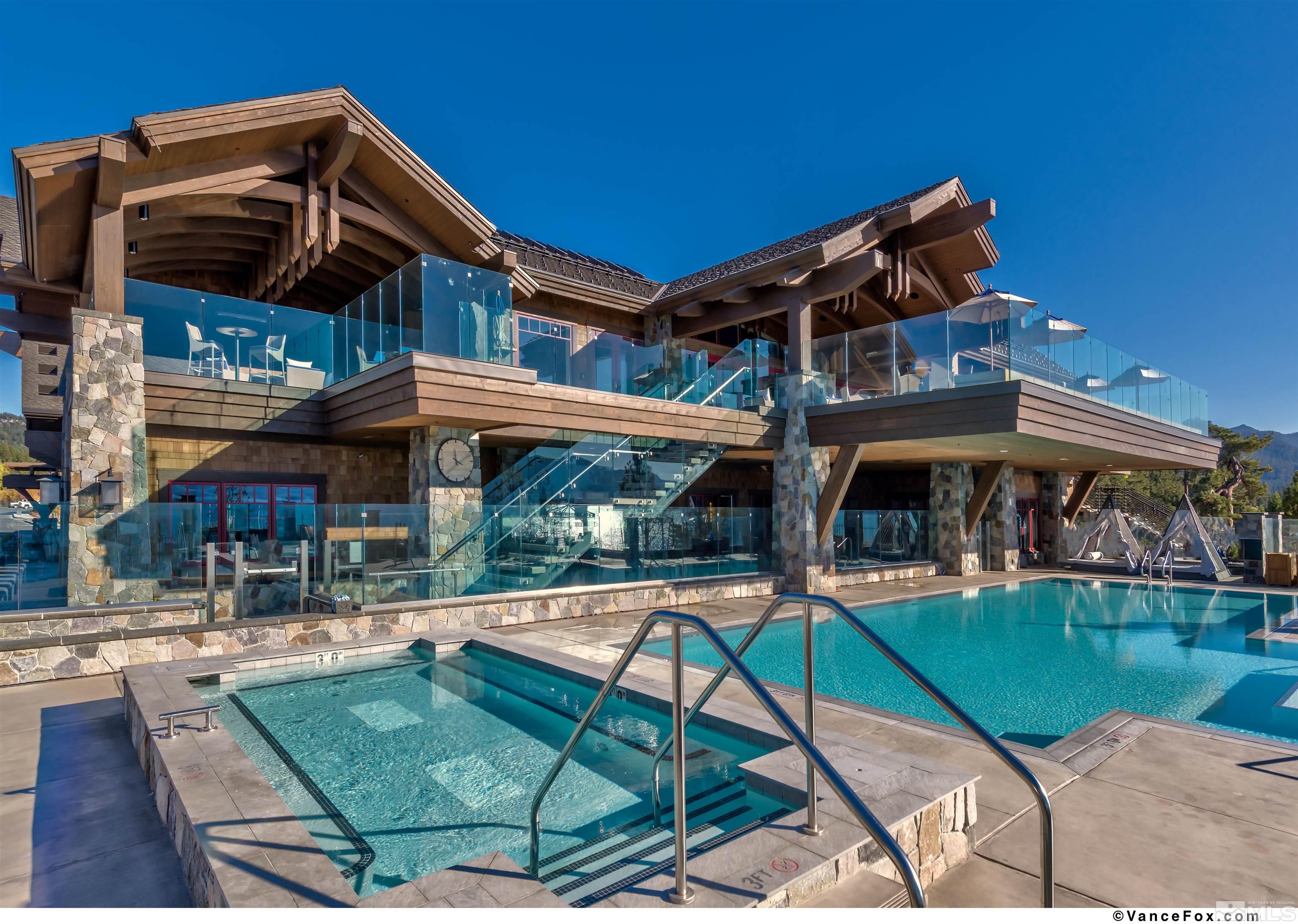 9 Beach Club Drive, Unit 111 Stateline, NV 89449 - Photo 31 of 40 a view of a chairs and table in patio