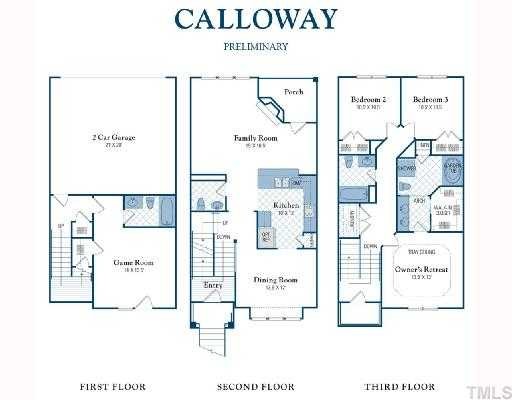 10118 Glen Autumn Road, Unit 120 Raleigh, NC 27617 - Photo 2 of 2 Buyers love this floor plan! Dining room with pass thru to kitchen lets natural light flow throughout the home. Furnished model available to see.