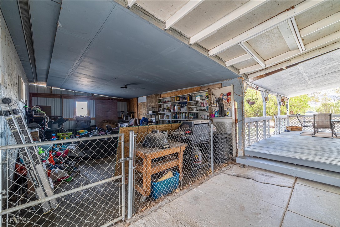 3951 West Blosser Ranch Road Pahrump, NV 89060 - Photo 27 of 35 View of storage area