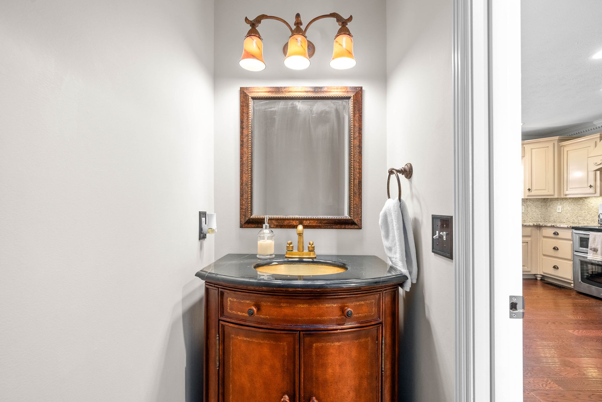 358 Ranch Road Portland, TN 37148 - Photo 17 of 43 a bathroom with a sink and a mirror