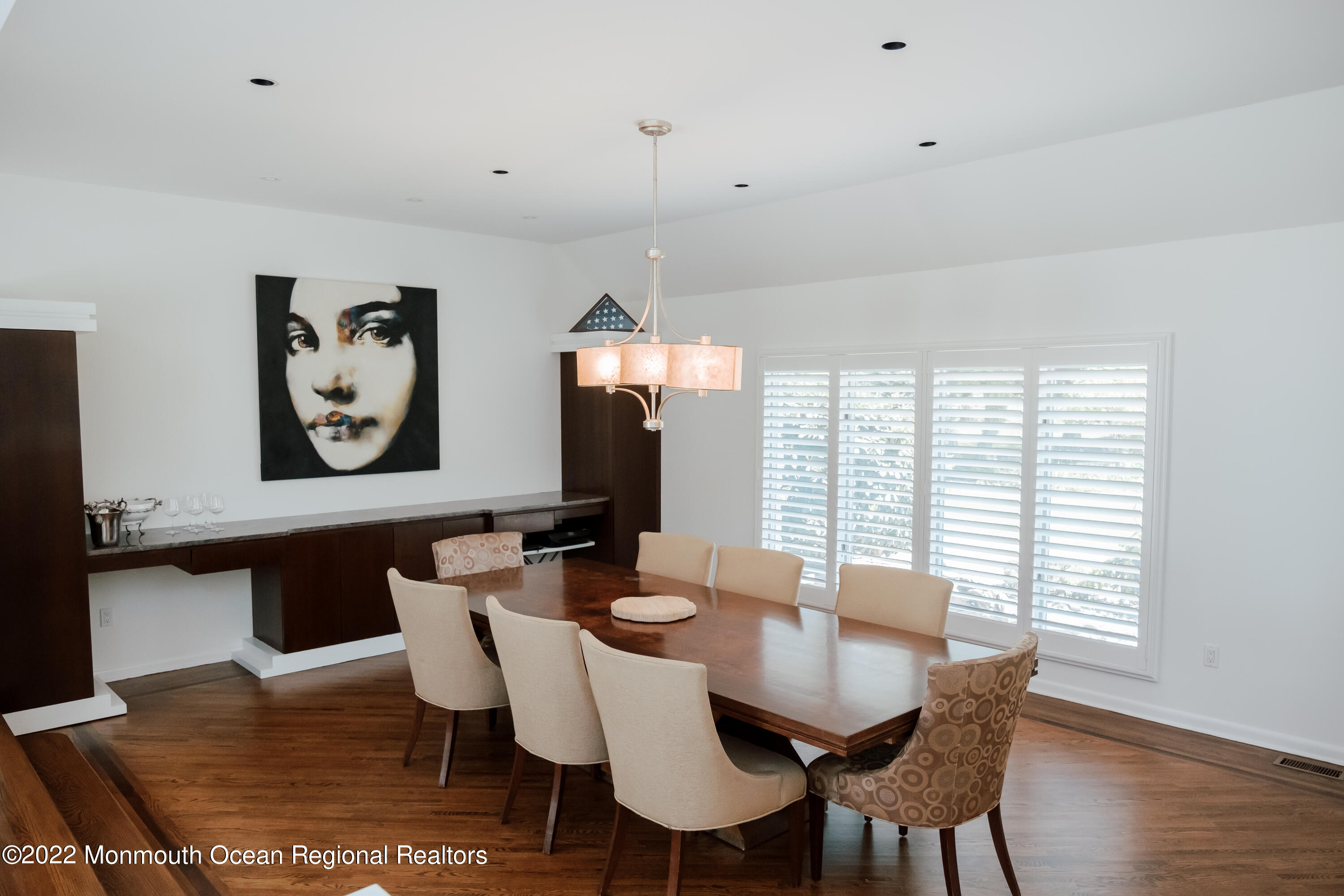 97 Mitchell Place Little Silver, NJ 07739 - Photo 11 of 21 a view of a dining room with furniture window and wooden floor