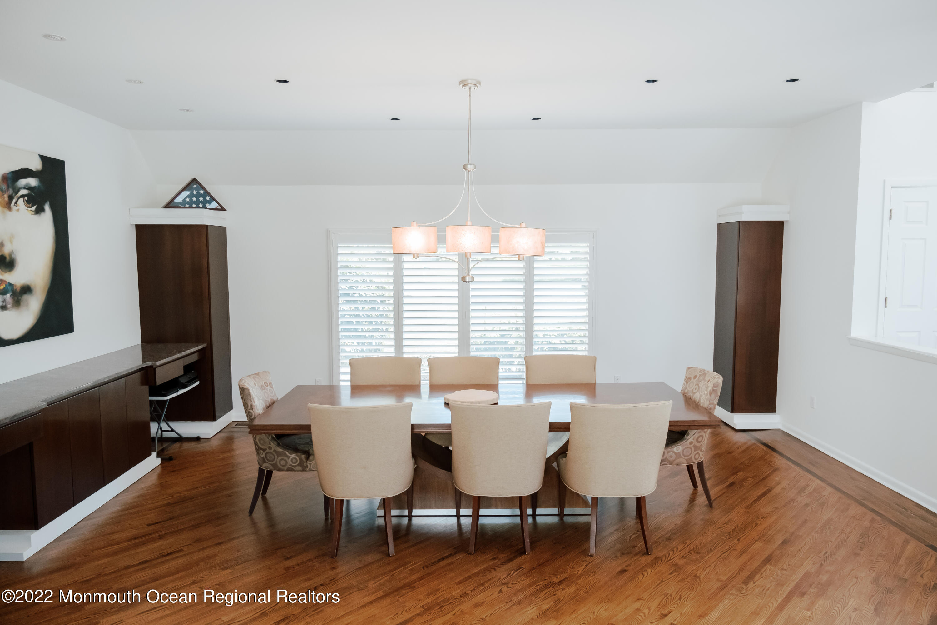 97 Mitchell Place Little Silver, NJ 07739 - Photo 12 of 21 a view of a dining room with furniture window and wooden floor