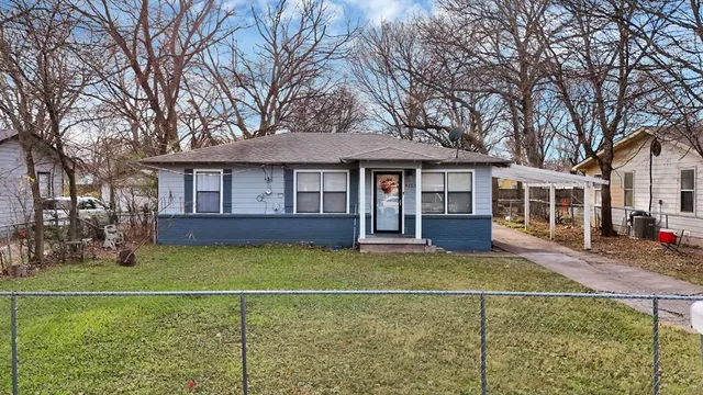 a view of a house with a swimming pool