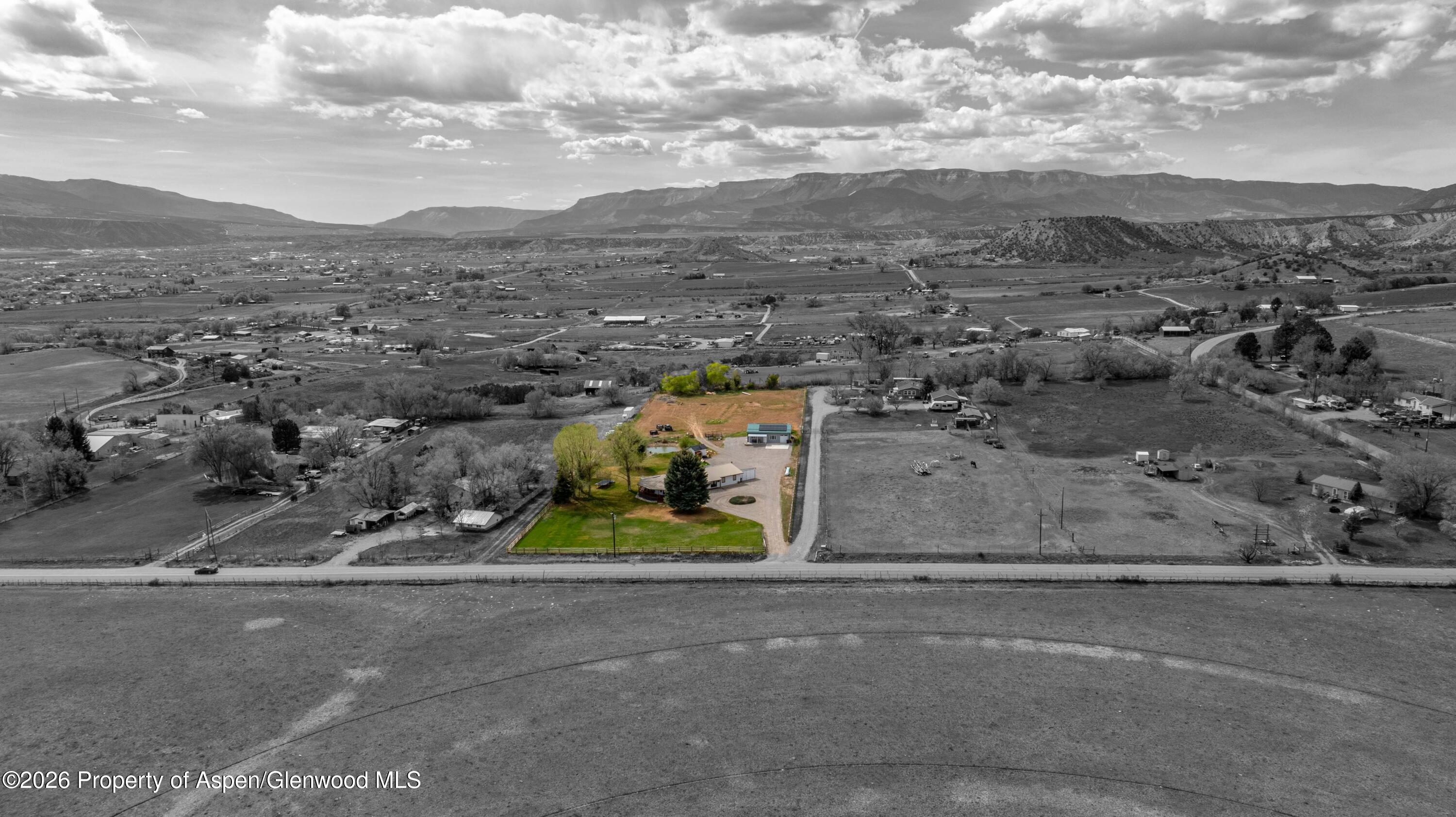 411 County Road 237 Silt, CO 81652 - Photo 14 of 45 an aerial view of residential houses with outdoor space