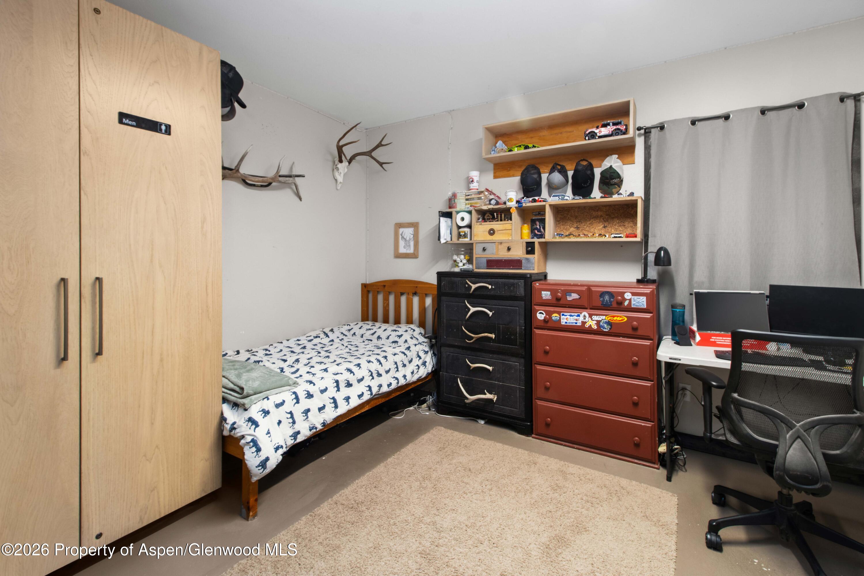 411 County Road 237 Silt, CO 81652 - Photo 35 of 45 a bedroom with a workspace