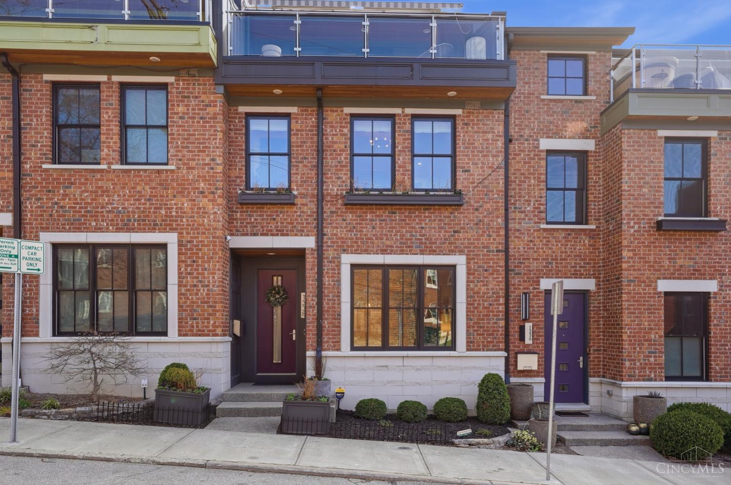 1338 Spring Street Cincinnati, OH 45202 - Photo 1 of 46 Experience luxury living in Pendleton in this custom 2018 single-family home with LEED Platinum tax abatement and no HOA.