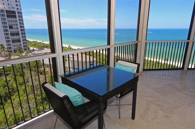 a view of a chairs in balcony