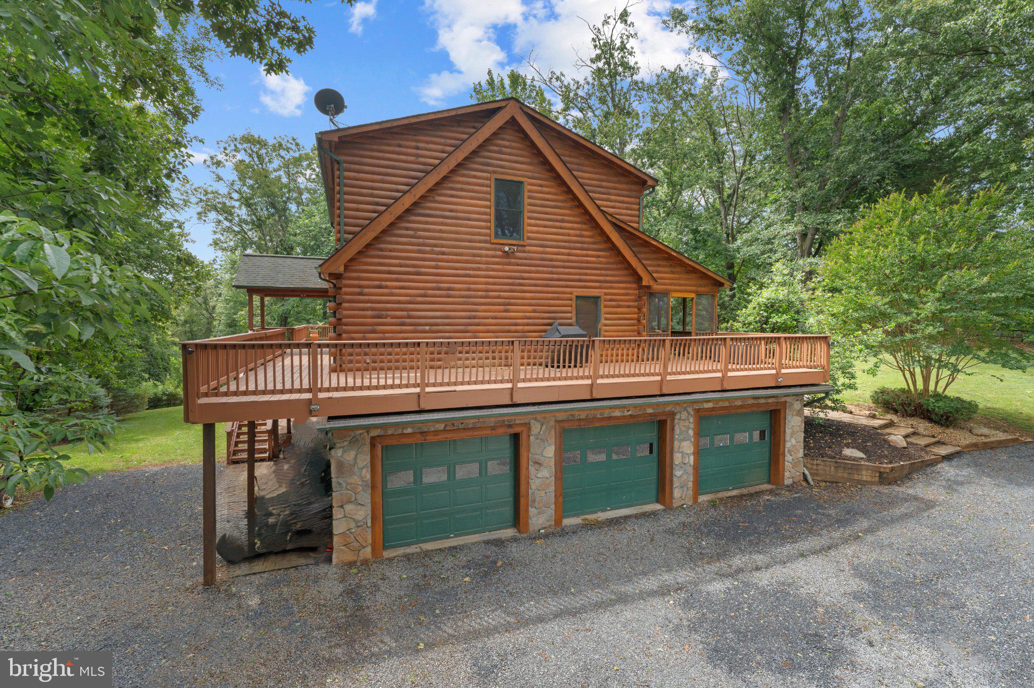 459 Windy Pines Road Front Royal, VA 22630 - Photo 15 of 24 Three Bay attached garage.