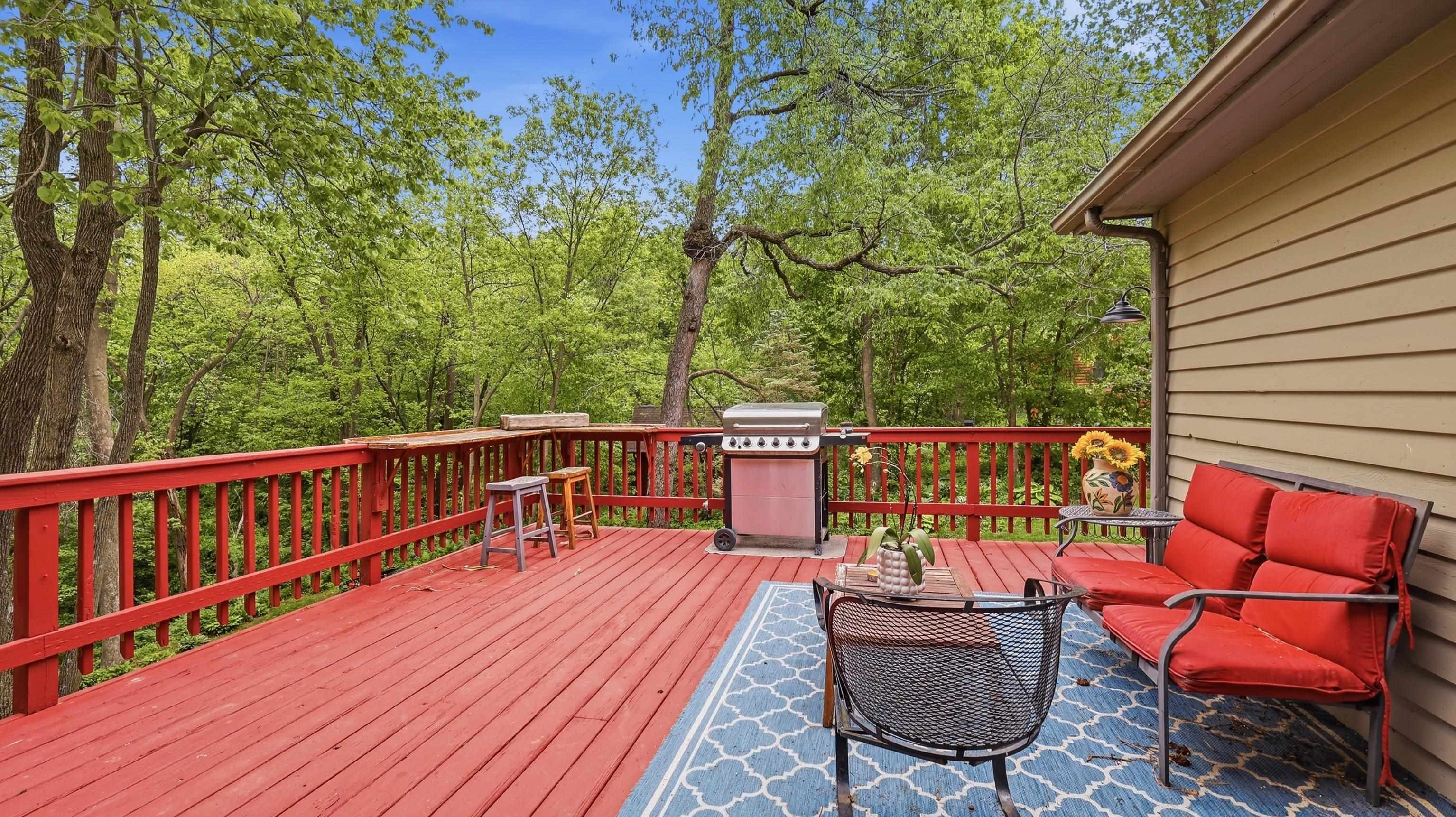 13 Signal Point Lane Galena, IL 61036 - Photo 23 of 47 a balcony with wooden floor and outdoor seating
