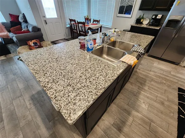 a view of a storage and utility room