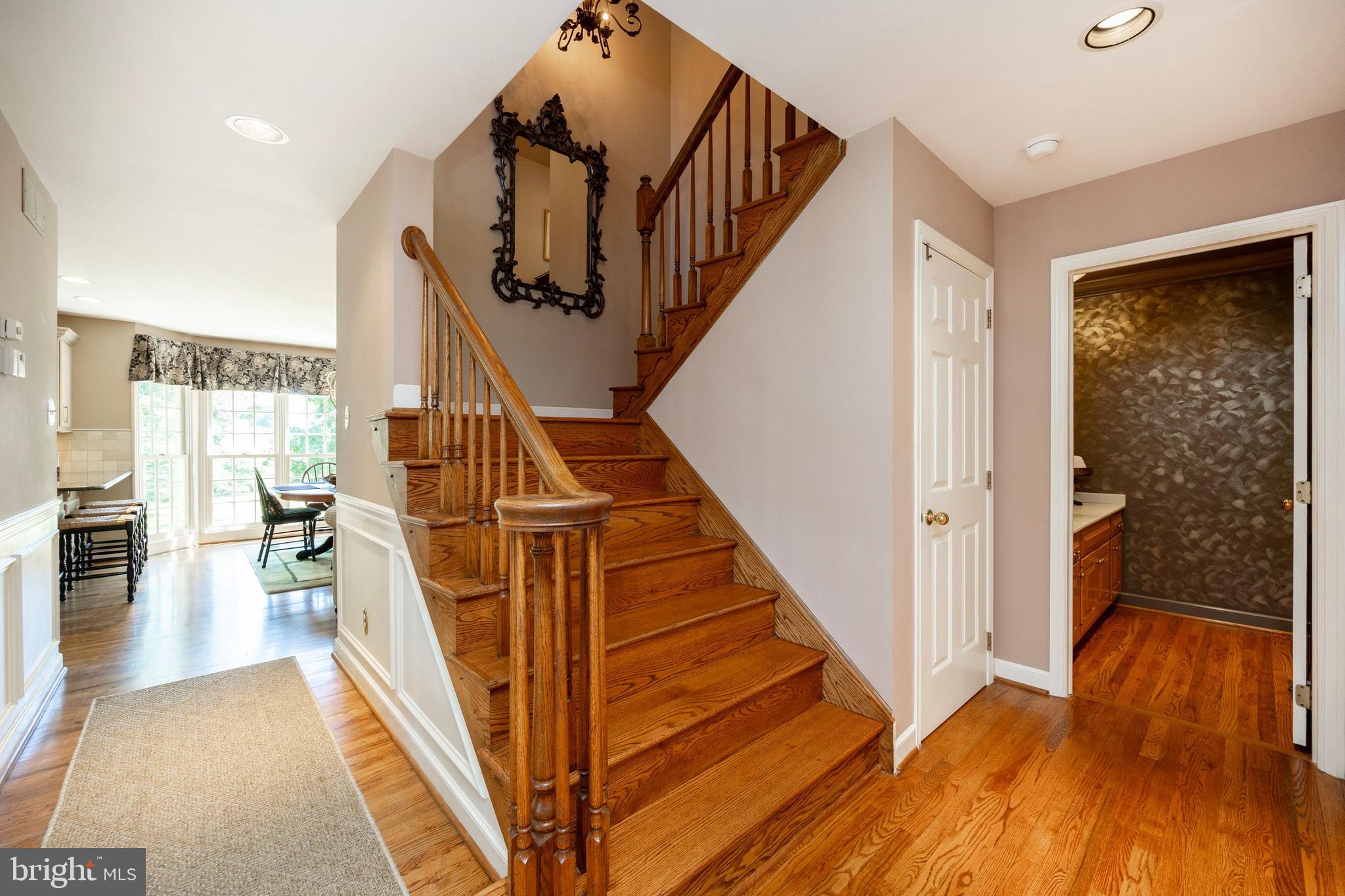 5 Brampton Road Malvern, PA 19355 - Photo 22 of 59 Hardwood Turned Staircase