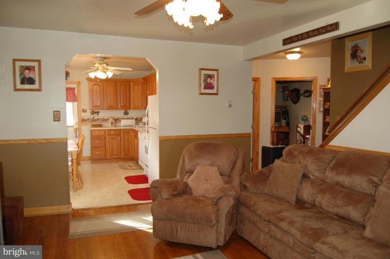 1740 Drexel Road Dundalk, MD 21222 - Photo 3 of 17 LIVING ROOM LOOKING TOWARDS THE UPDATED KITCHEN