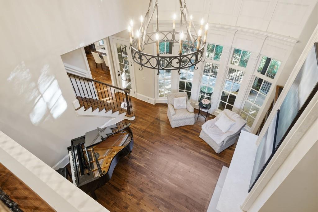 841 Camden Park Court Atlanta, GA 30342 - Photo 81 of 120 a view of entryway livingroom and hall with wooden floor