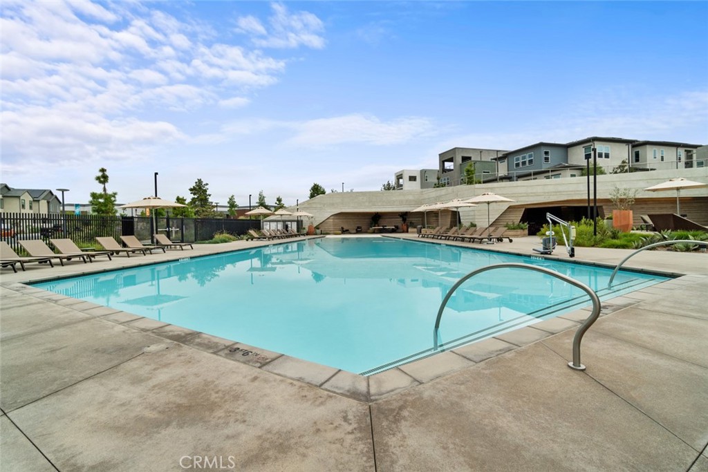 374 Baluster Irvine, CA 92618 - Photo 57 of 64 a view of a tennis ground with large trees