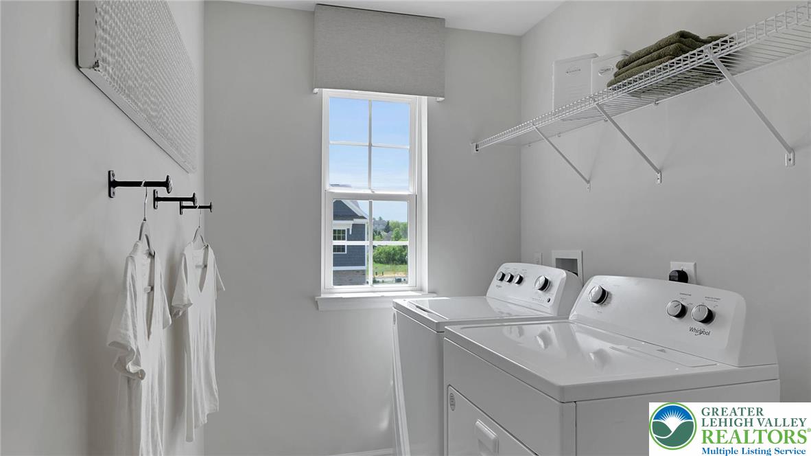 109 Winding Road Easton, PA 18040 - Photo 26 of 29 a utility room with dryer and washer
